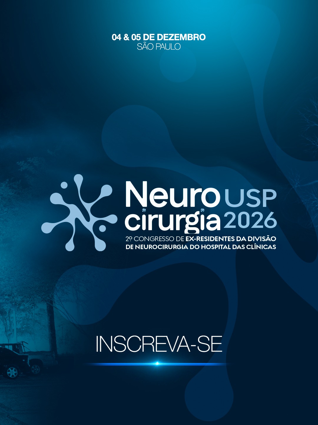 Pôster Oficial Neurocirurgia USP 2026